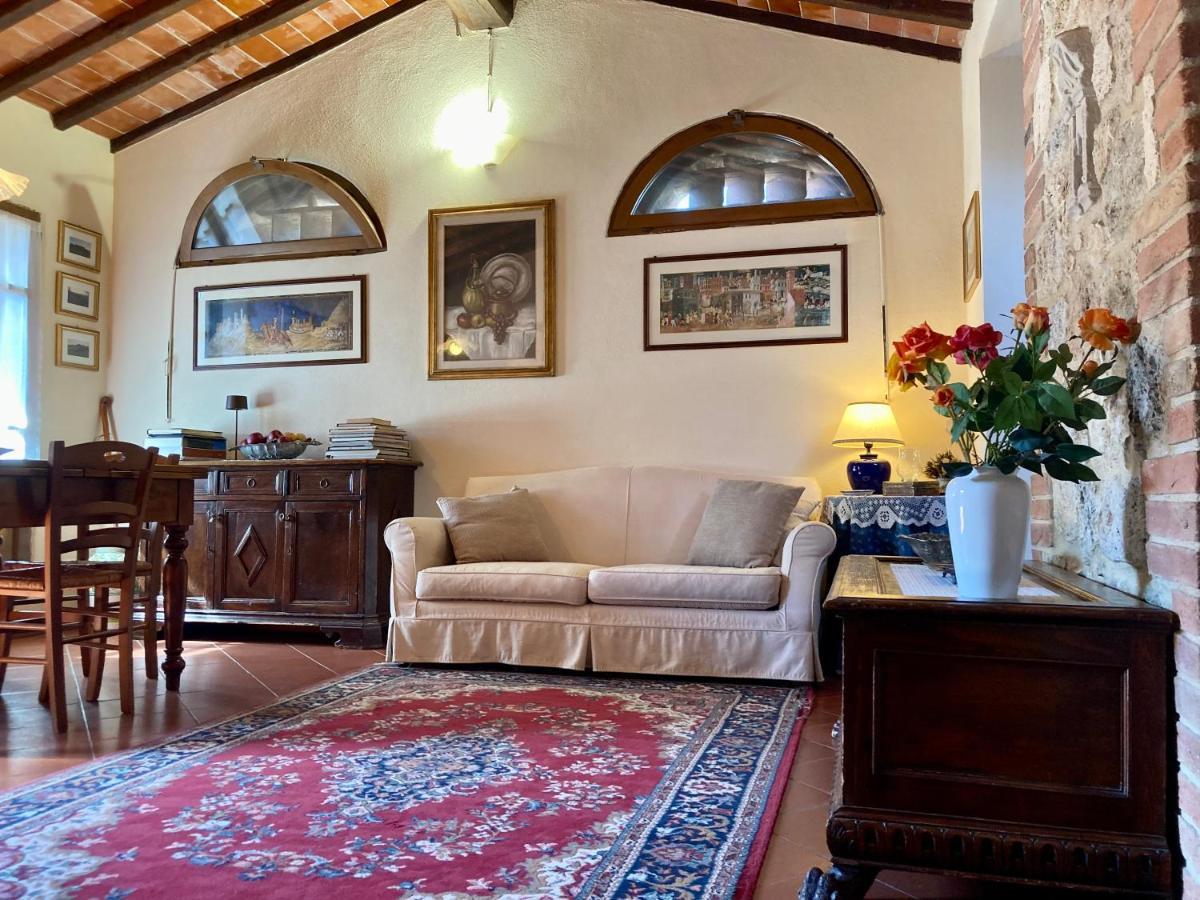Monteriggioni Castello Villa ภายนอก รูปภาพ