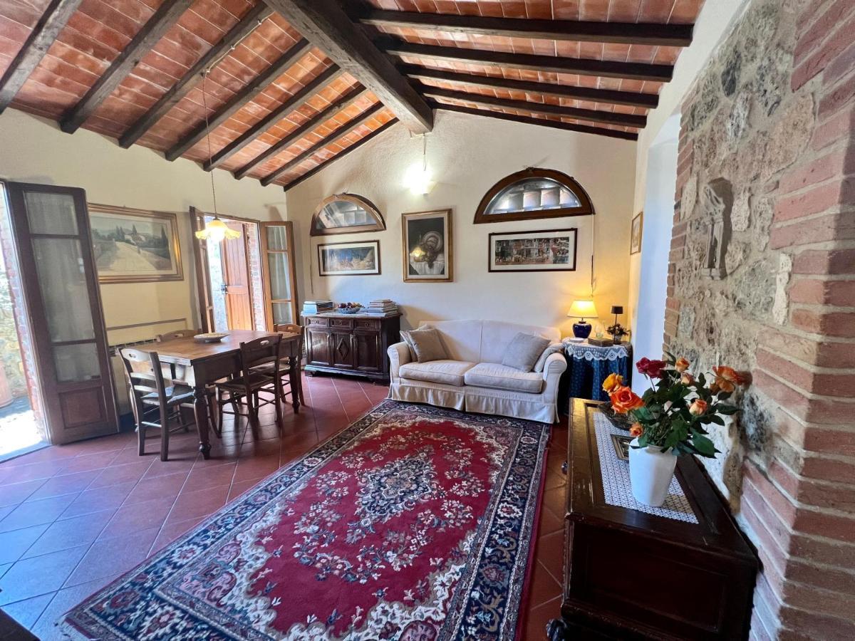 Monteriggioni Castello Villa ภายนอก รูปภาพ
